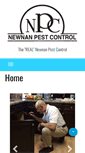 Mobile Screenshot of newnanpest.com